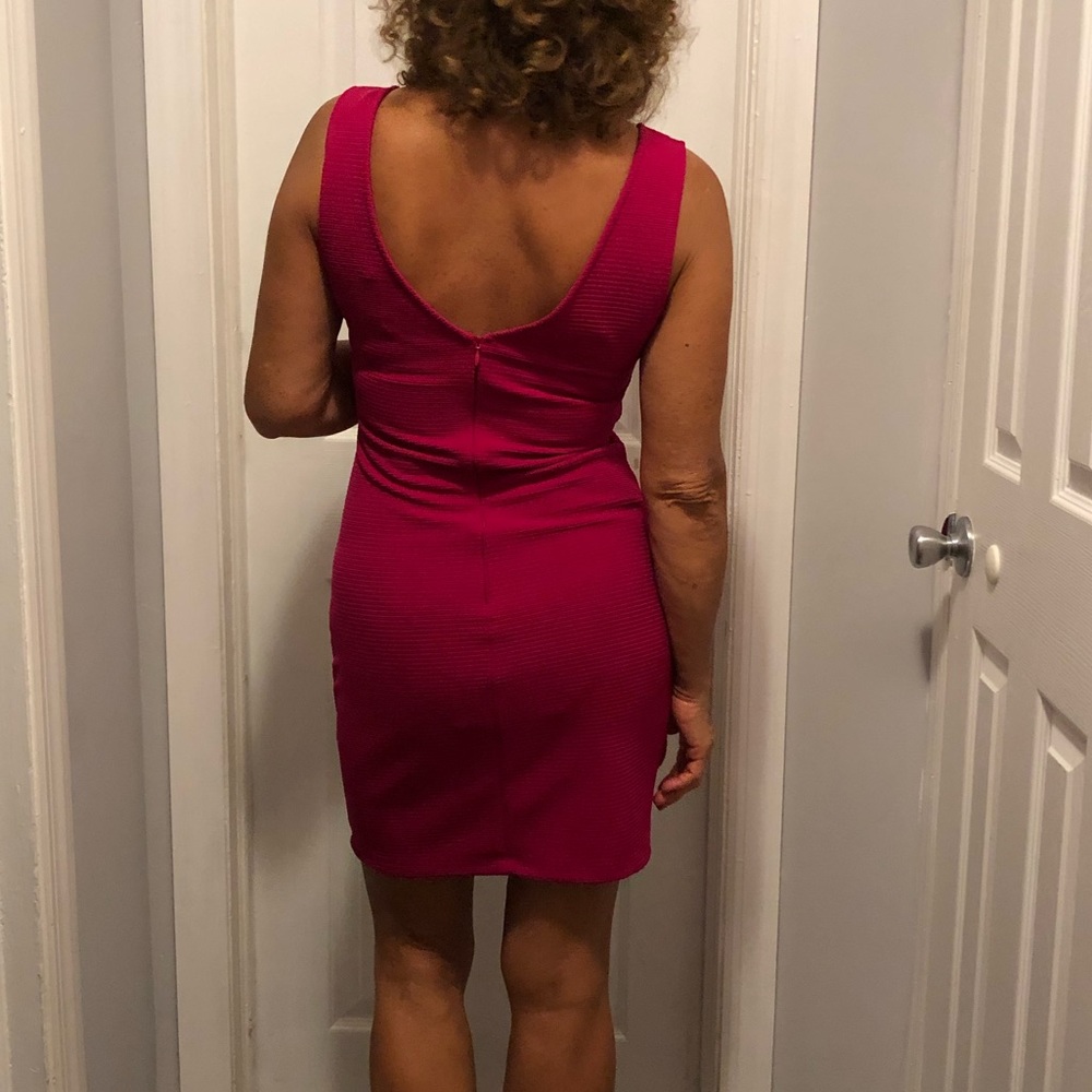 Fuchsia Mini Dress